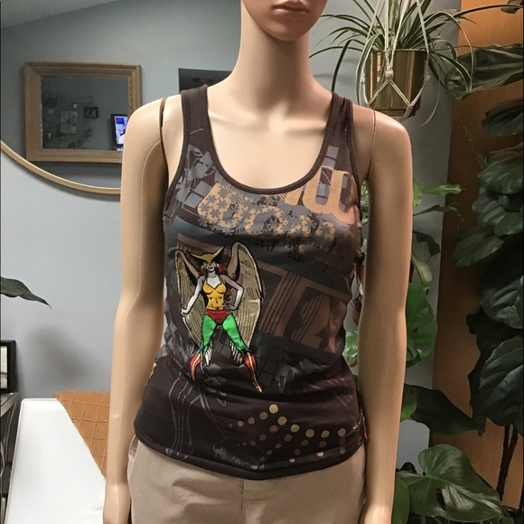 DC Comics TM Hackgirl Superman Legacy Tank Top Size Medium - Picture 2 of 11